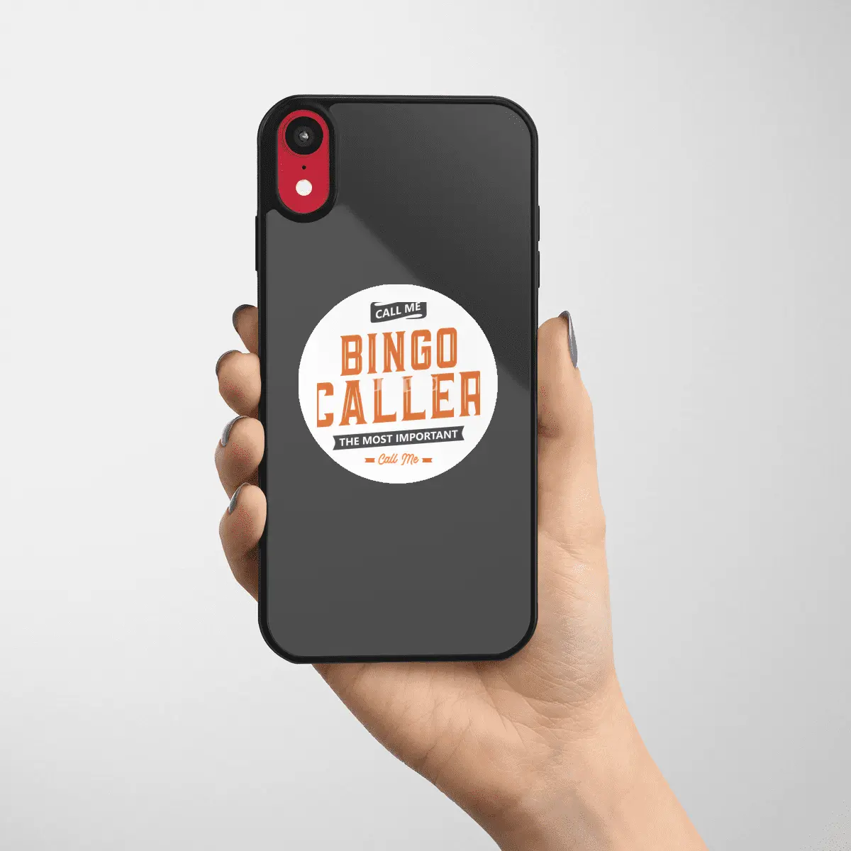Bingo Caller Funny Job Title Profession Birthday Worker Etiket