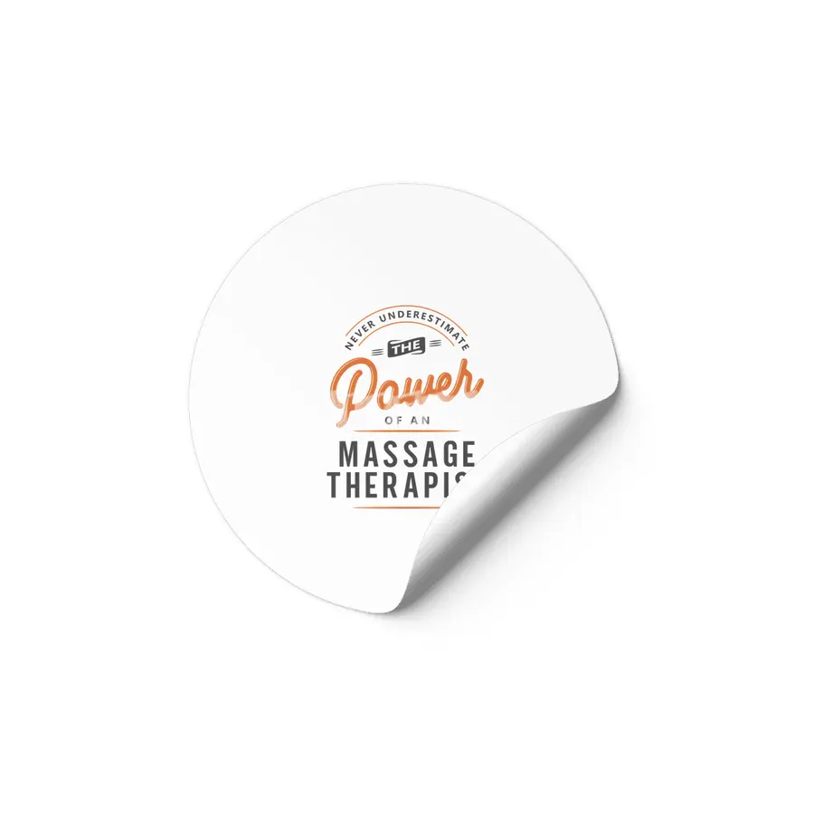 Massage Therapist Funny Job Title Profession Birthday Worker Etiket