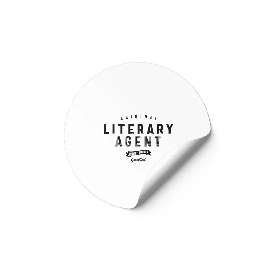 Literary Agent Funny Job Title Profession Birthday Worker Etiket