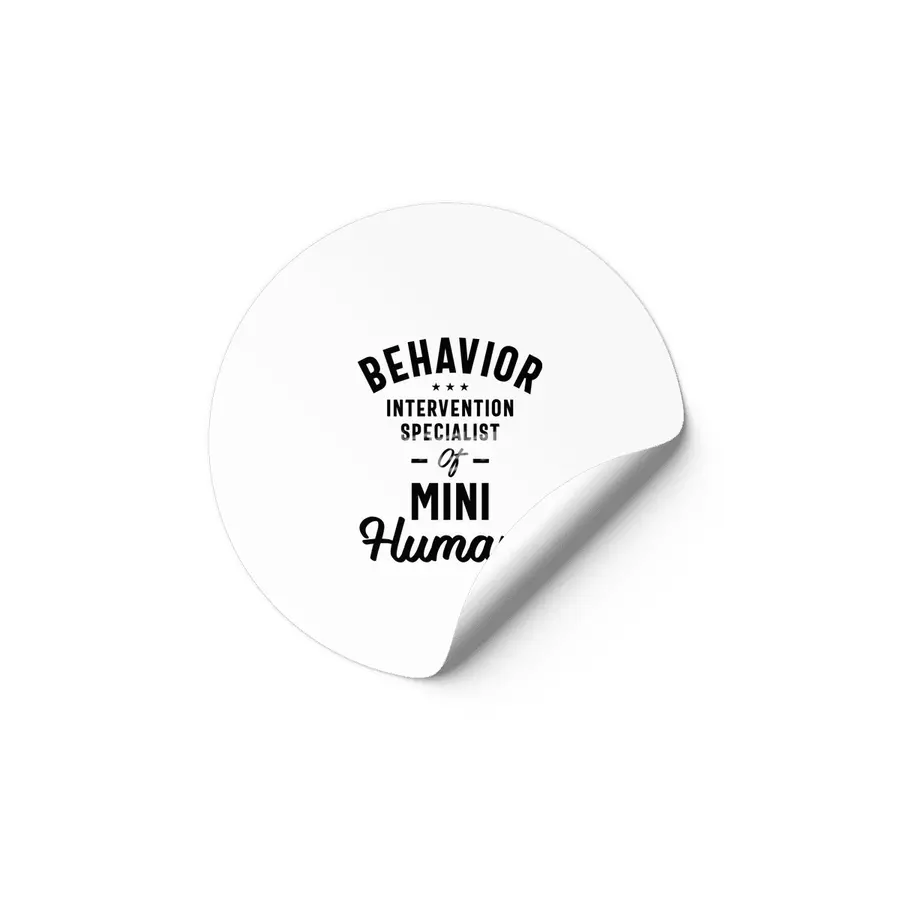 Behavior Intervention Specialist Job Title Gift Etiket