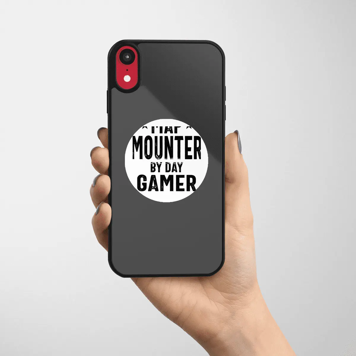 Map Mounter By Day Gamer By Night - Job Title Gift Etiket