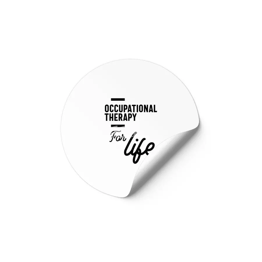 Occupational Therapy Work Job Title Gift Etiket