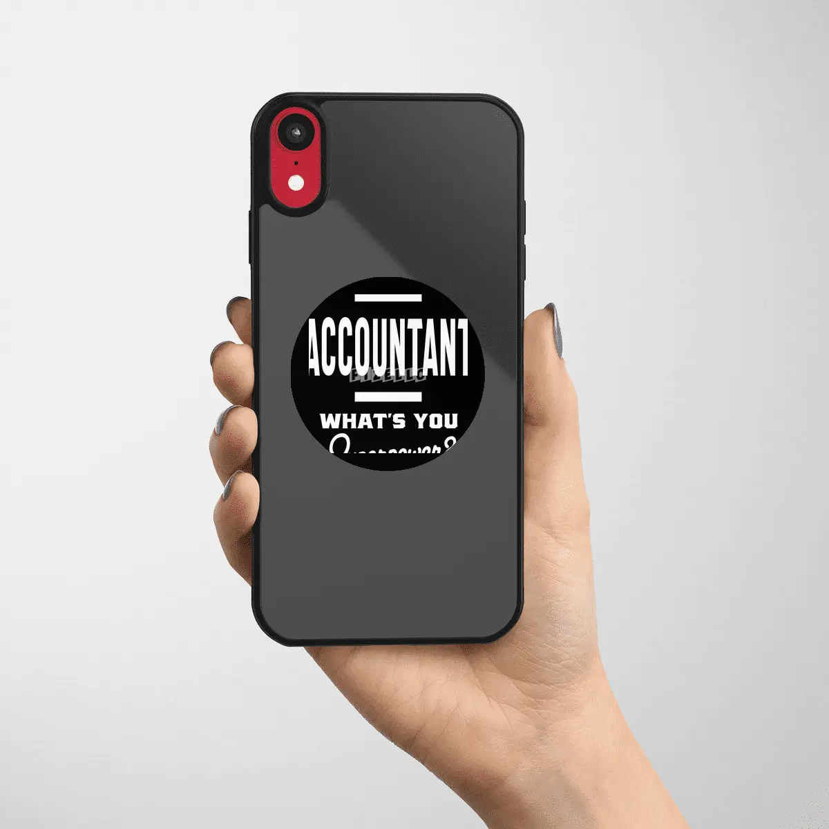Accountant Work Job Title Gift Etiket