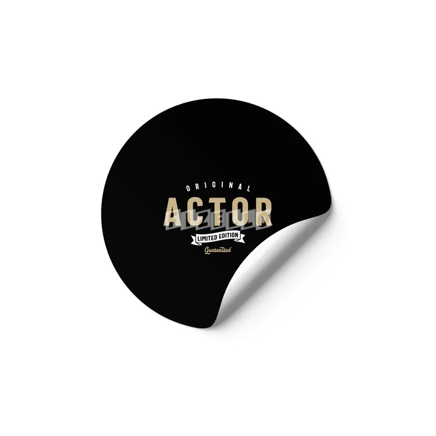 Actor Funny Job Title Profession Birthday Worker Etiket