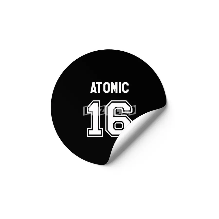 atomic number 16 Etiket