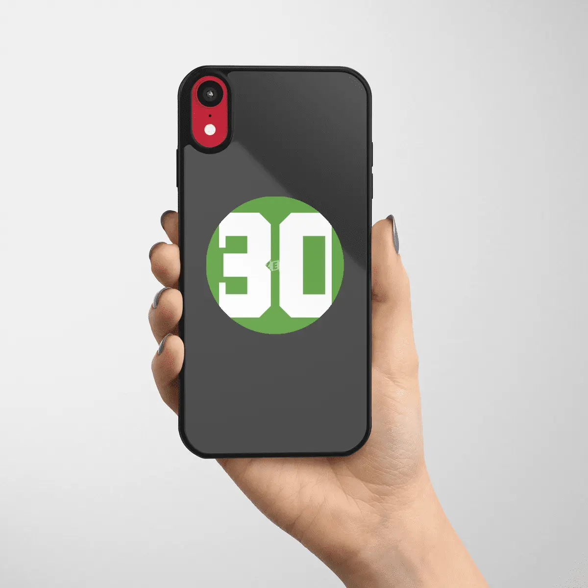 White Number 30 Etiket