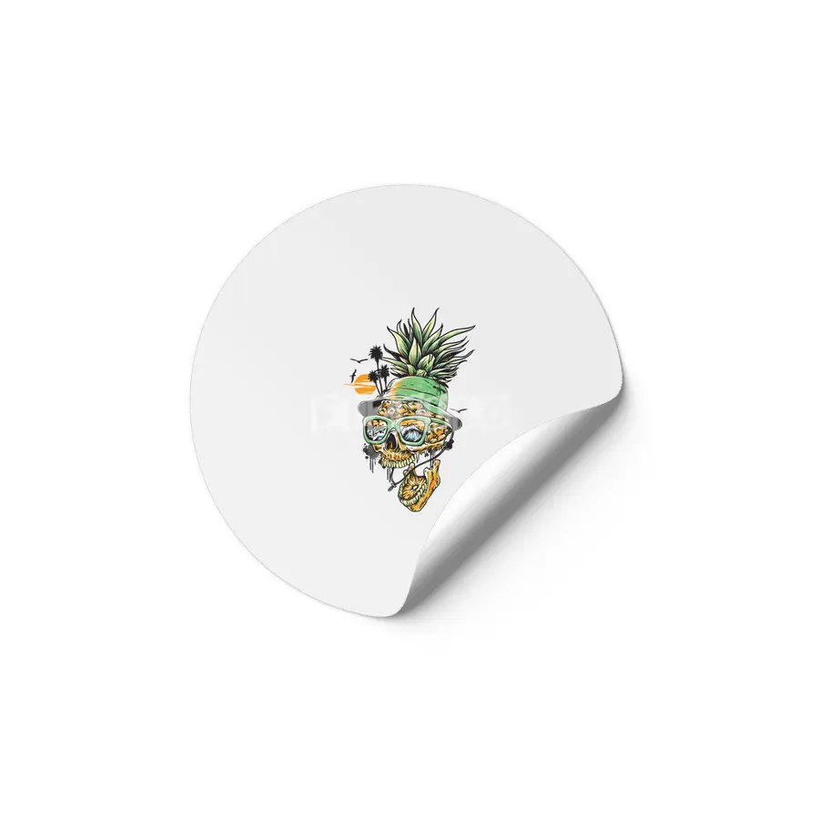 Summer Pineapple Etiket