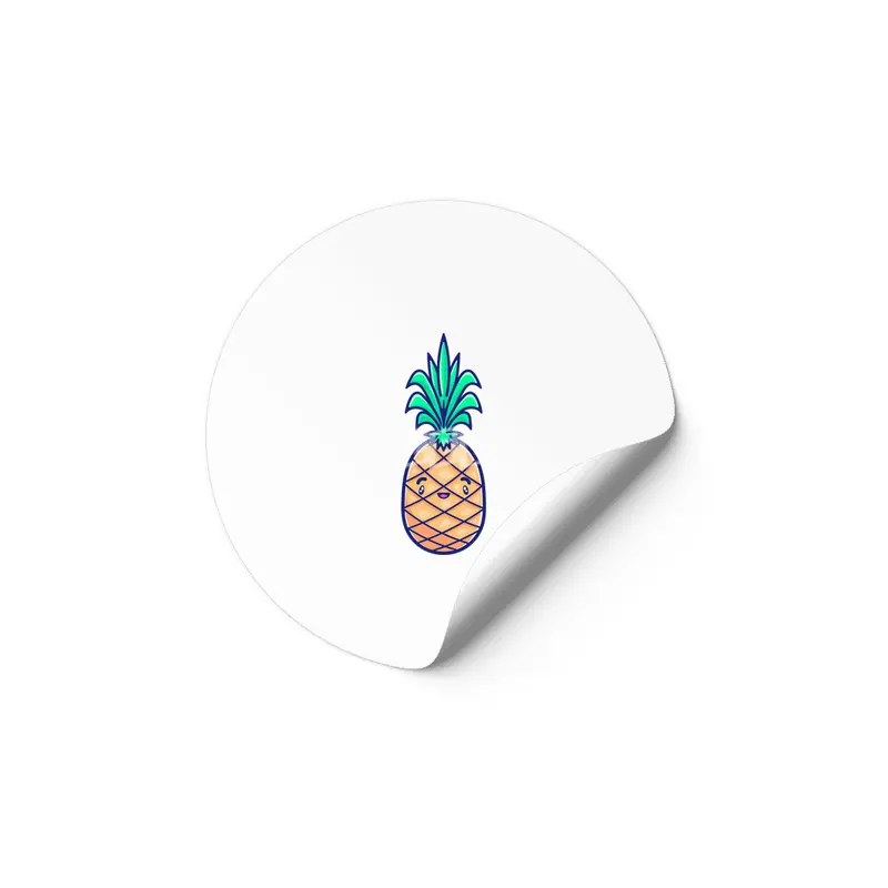 Tropicana Sticker Collection – Pineapple Etiket