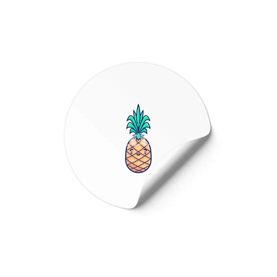 Tropicana Sticker Collection – Pineapple Etiket