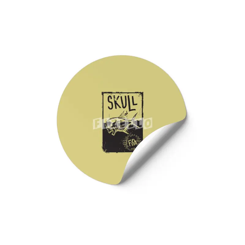 Skull of Fish Etiket
