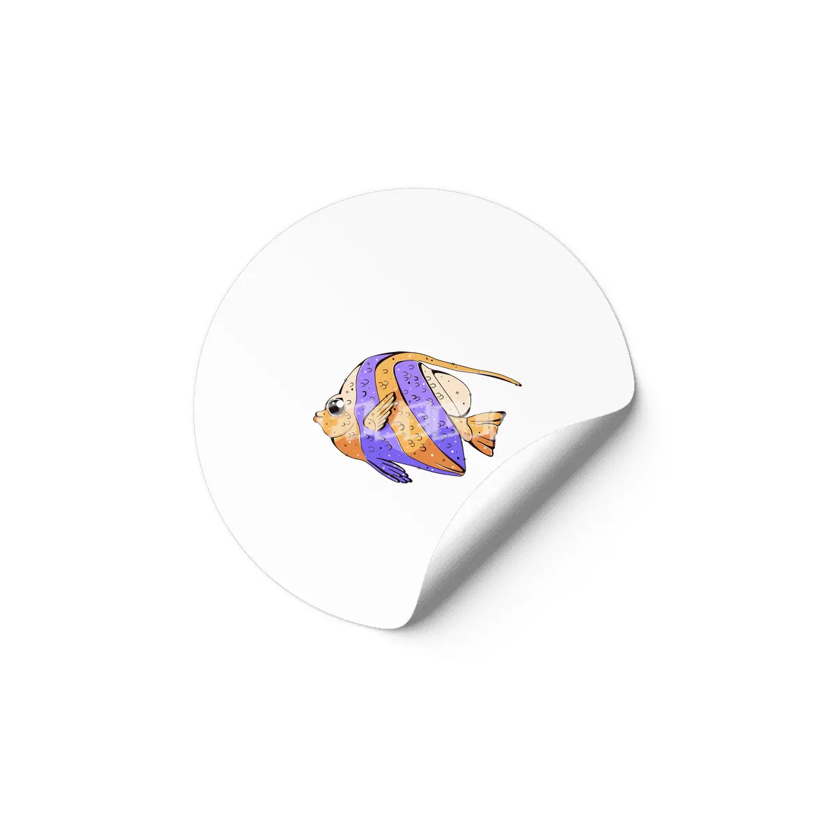 Pennant Coralfish Etiket
