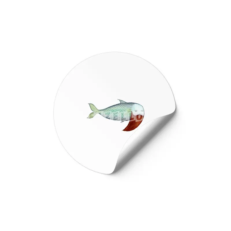 Fish with Beard Etiket