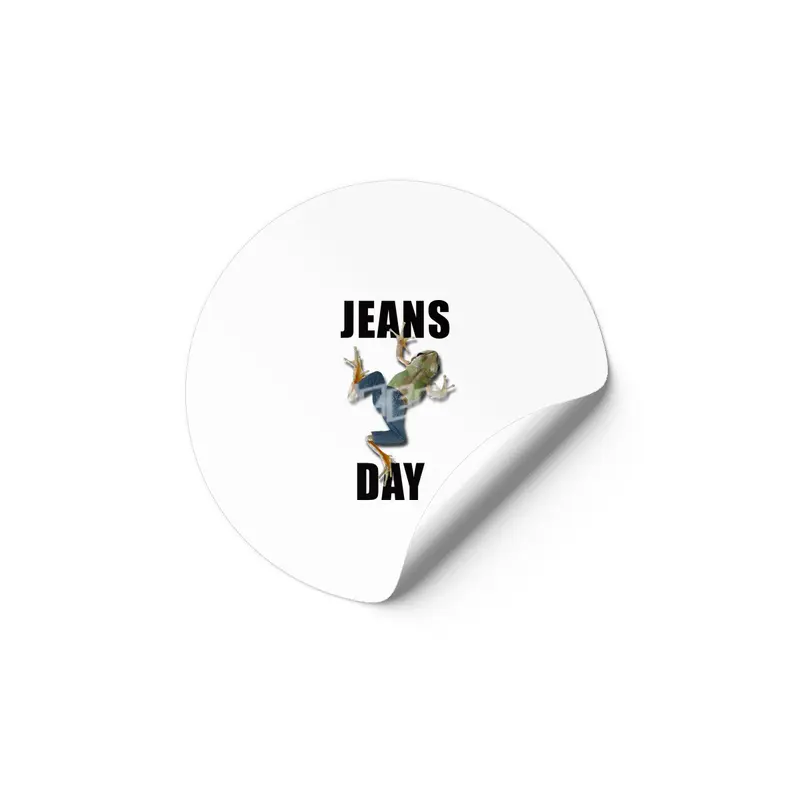 JEANS DAY (frog) Etiket
