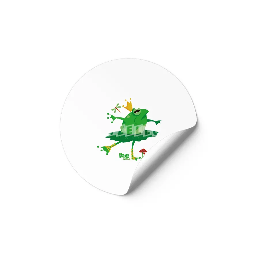 Ballet frog Etiket