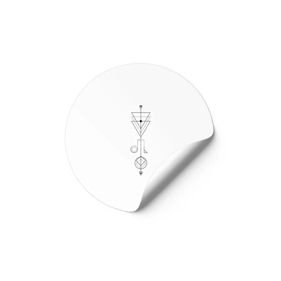 Leo Arrow - Geometric Astrology Etiket
