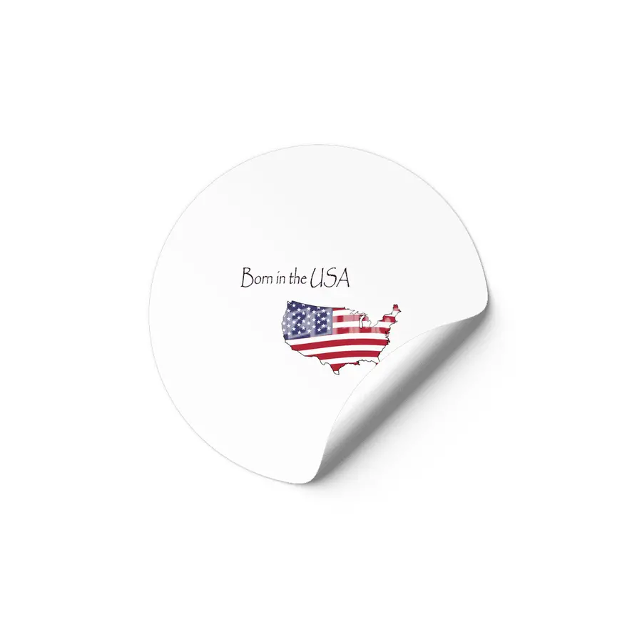 Born in the USA Etiket