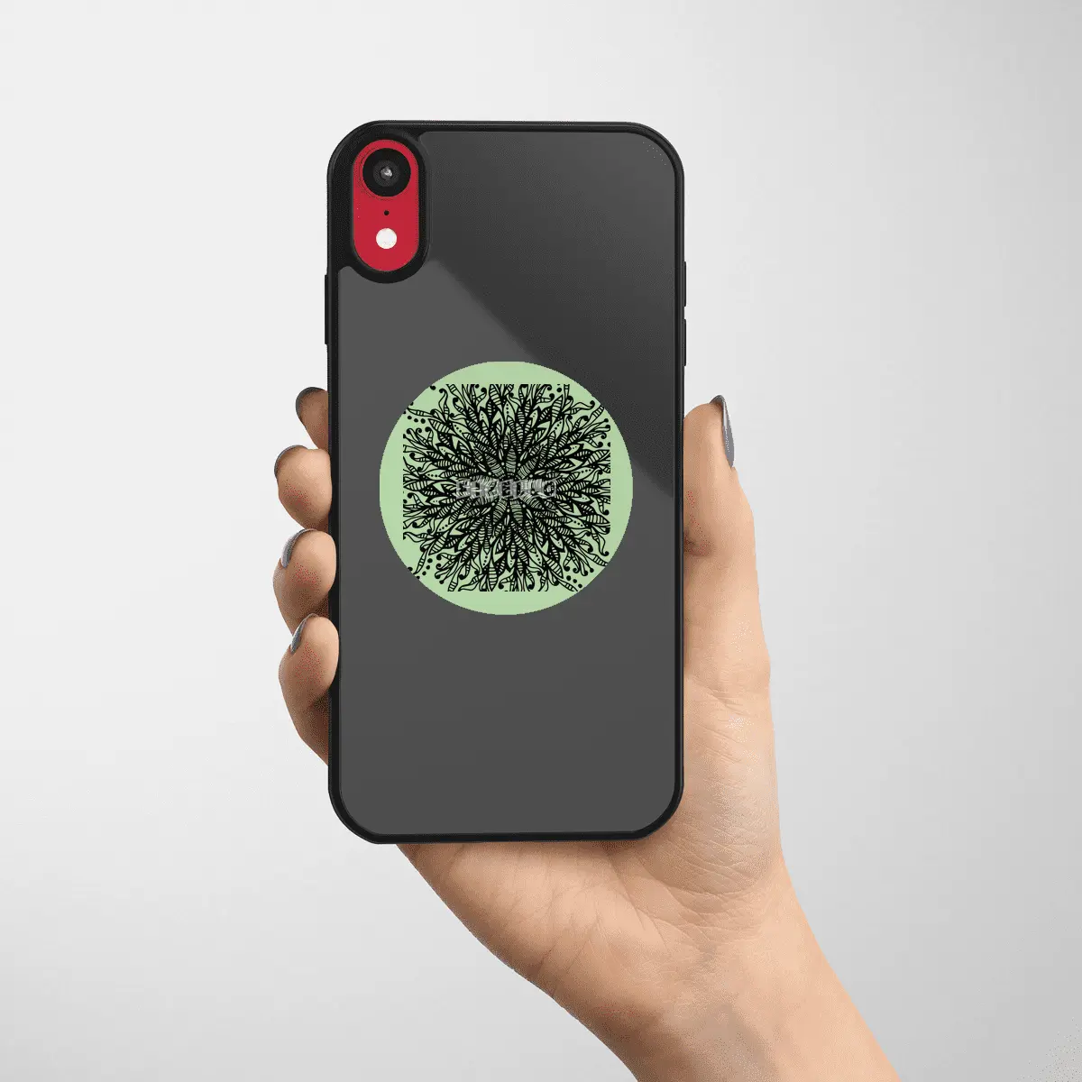Decorative Mandala Graphic Print Design GC-005 Etiket