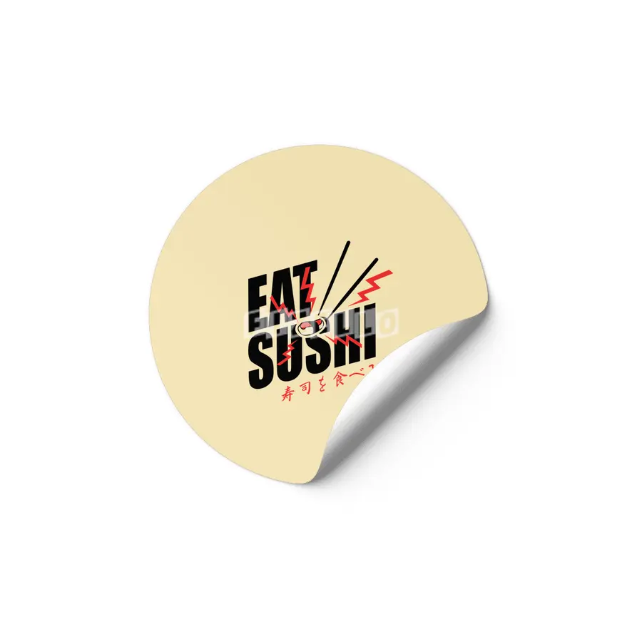 Eat sushi Etiket
