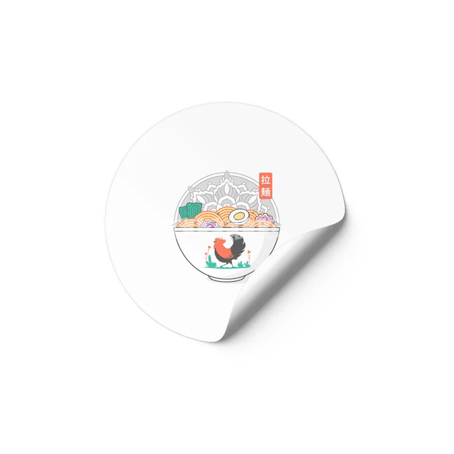 Sacred Ramen Etiket