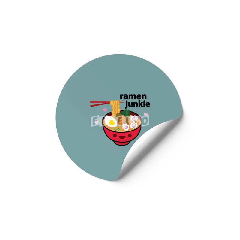 Ramen Junkie Etiket