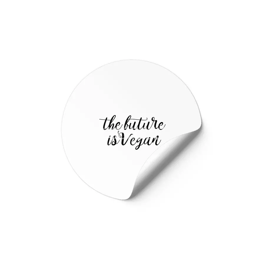 The Future Is Vegan Etiket