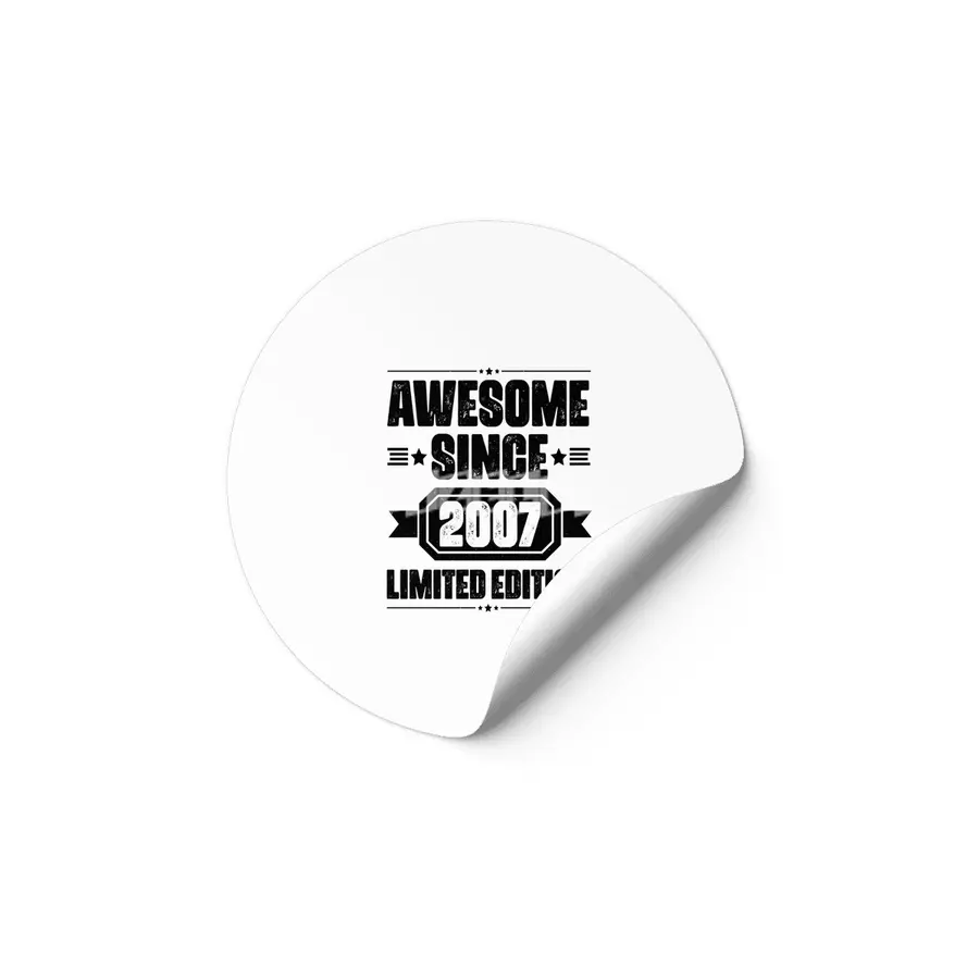 Awesome Since 2007 Etiket