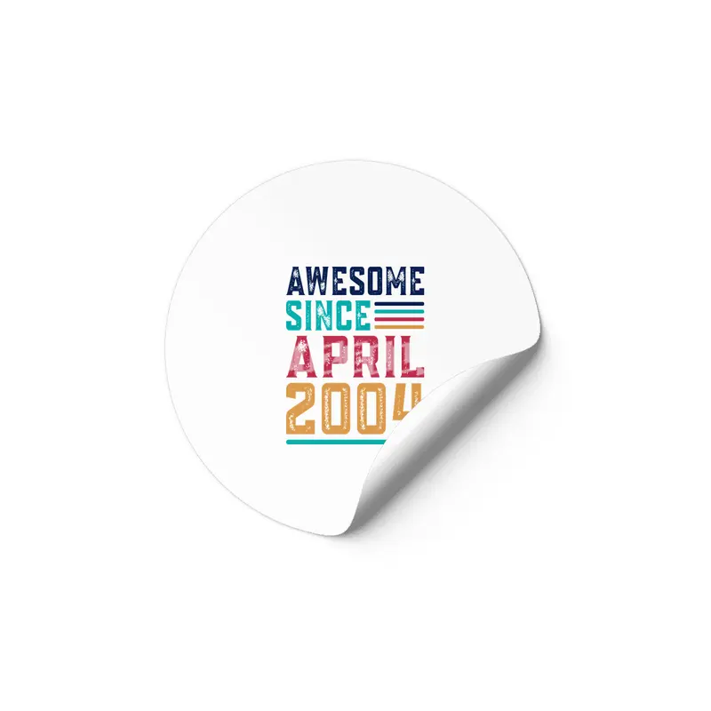 Awesome Since April 2004 Etiket