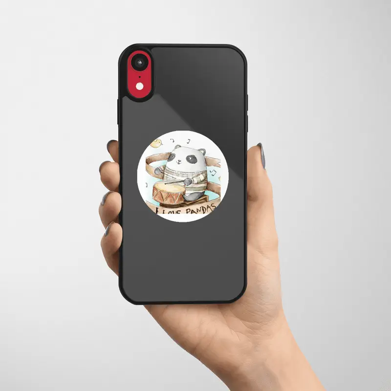 I Love Pandas Etiket
