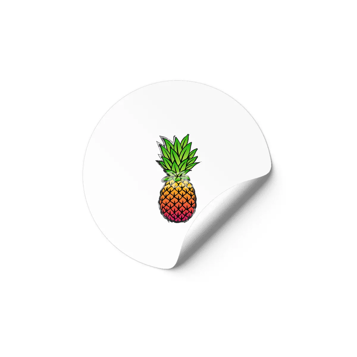 Tropic Pineapple Etiket