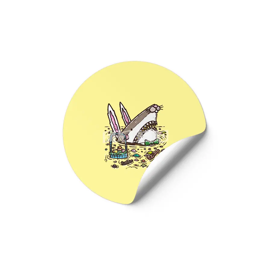 The Easter Bunny Shark II Etiket