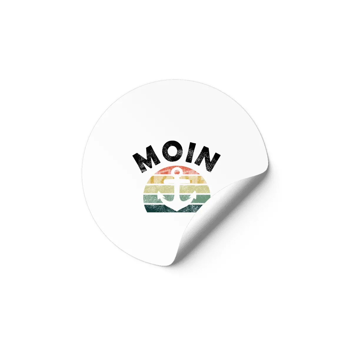 Anker Moin North Germany North Vintage Etiket