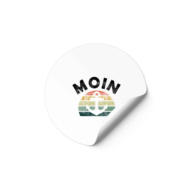 Anker Moin North Germany North Vintage Etiket
