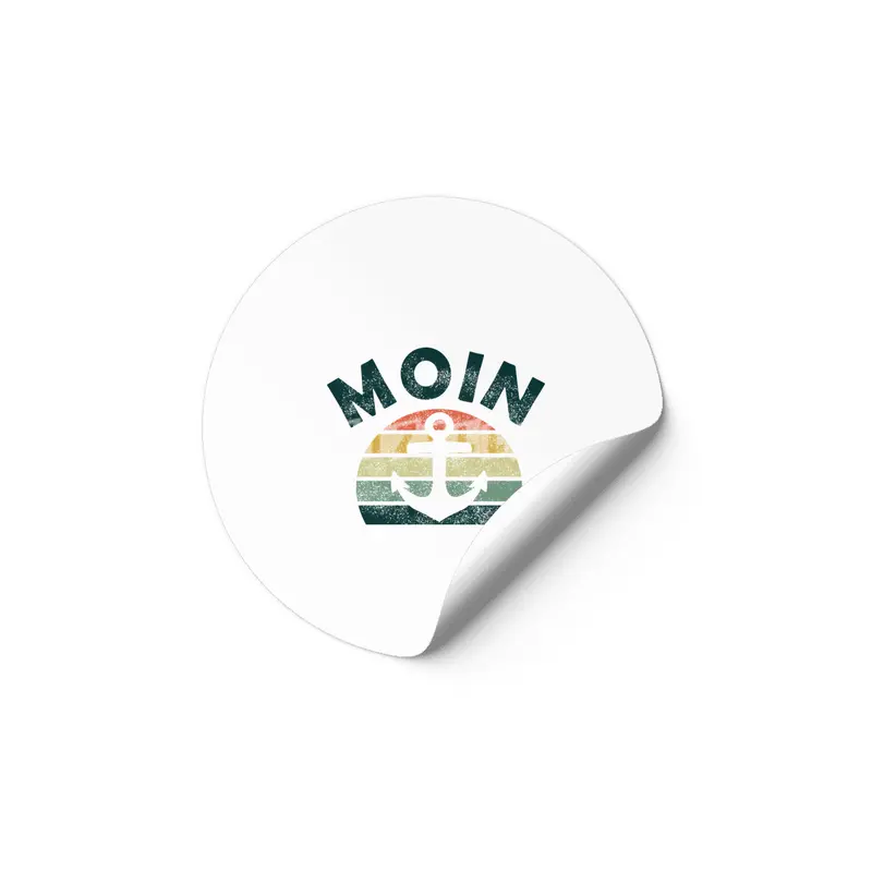 Anker Moin North Germany North Vintage Etiket