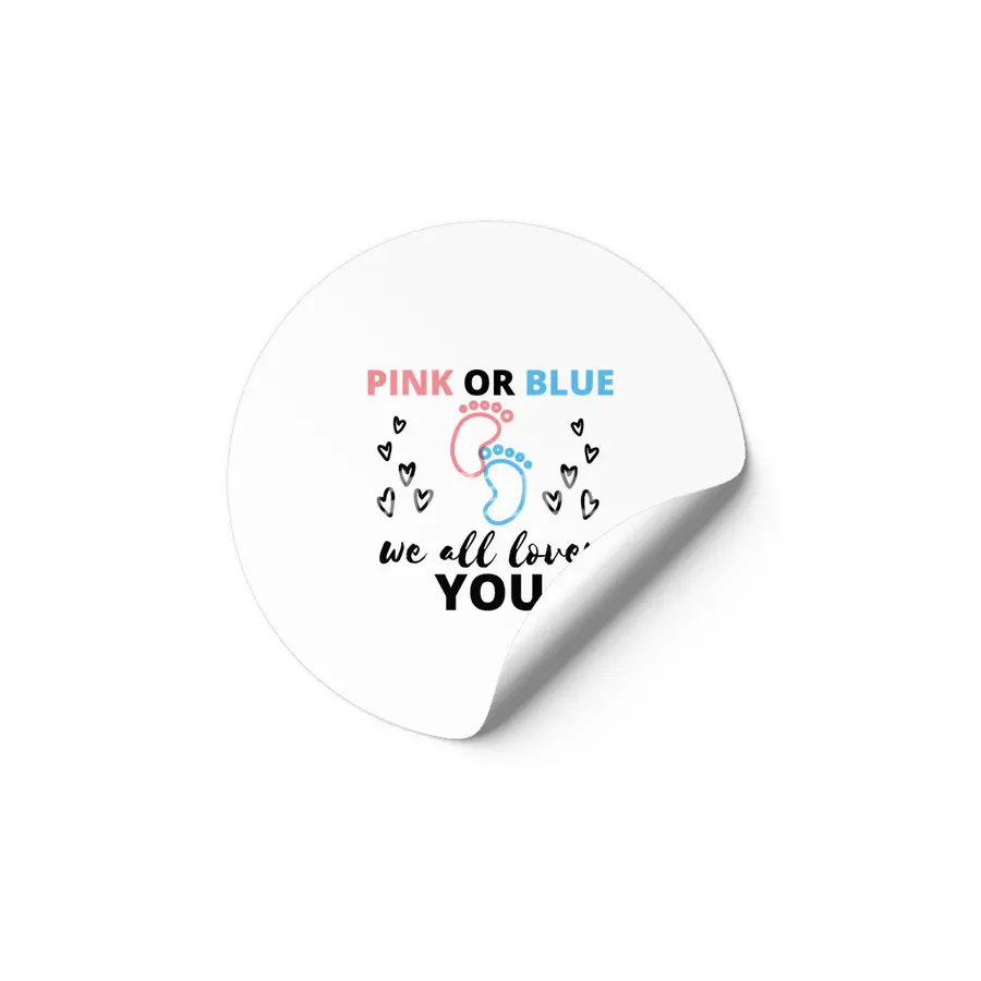 Baby Gender Reveal Ideas Pink Or Blue We All Love Etiket
