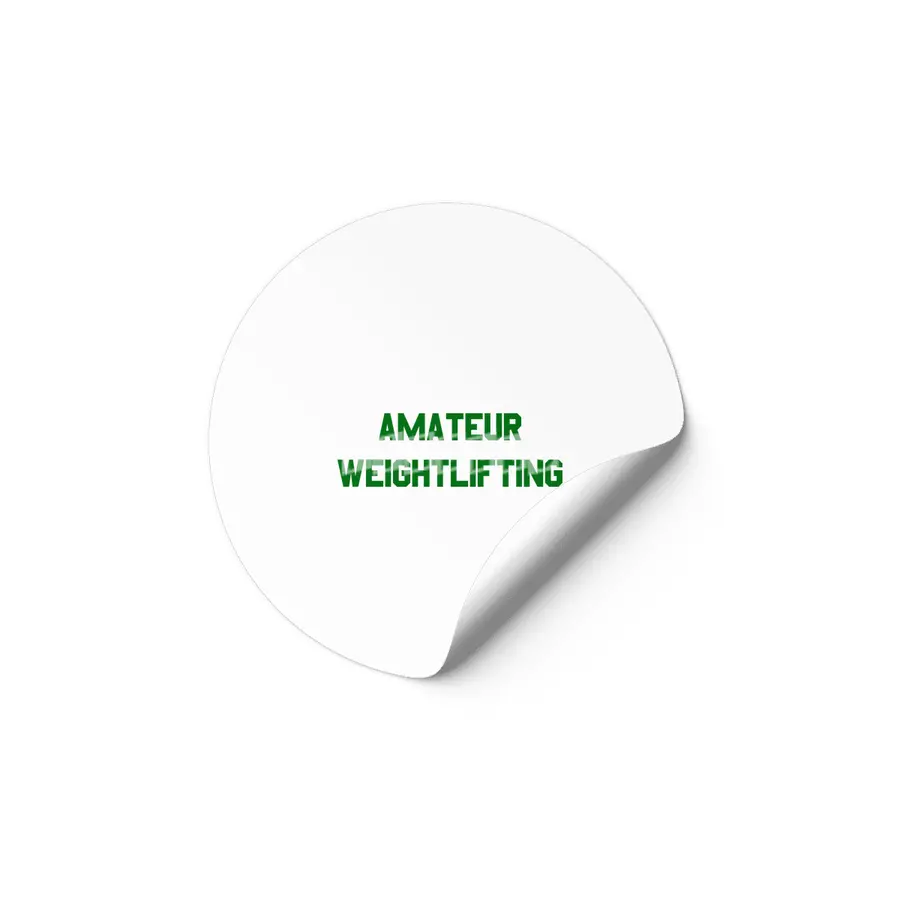 Amateur Weightlifting Etiket