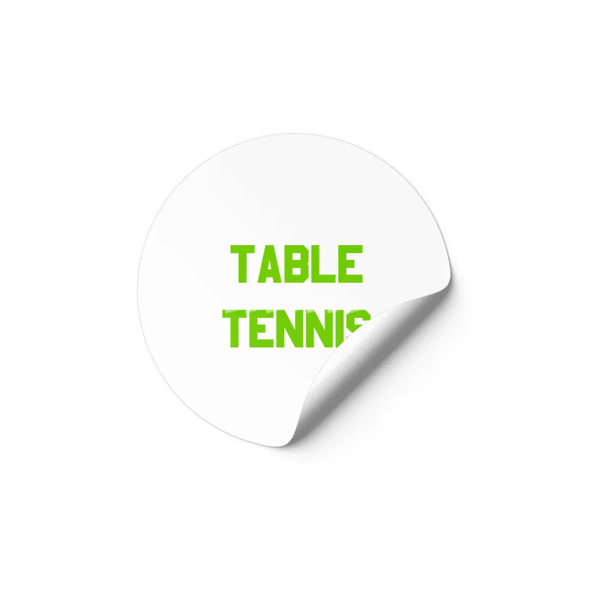 Table Tennis Etiket