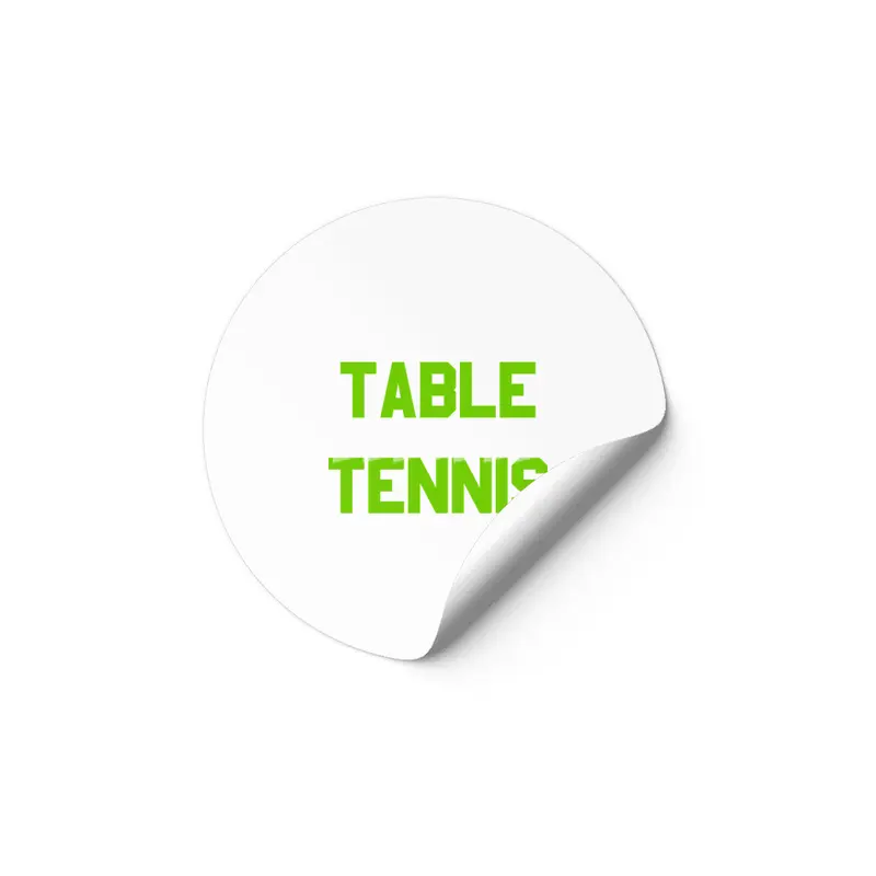 Table Tennis Etiket