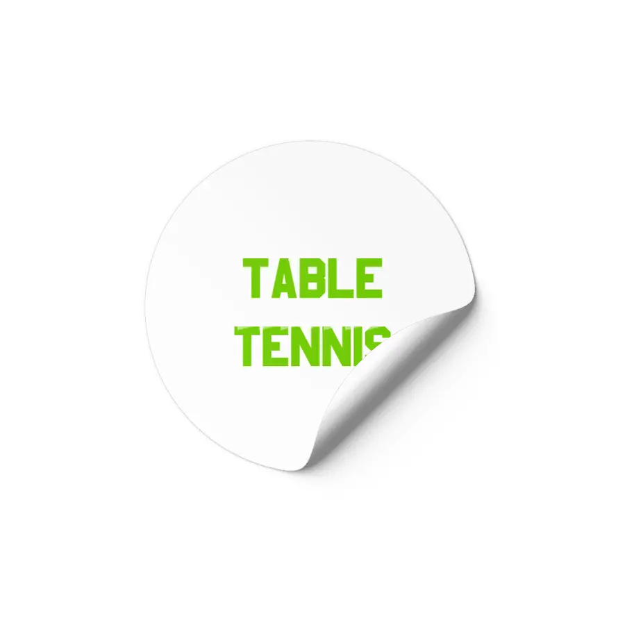 Table Tennis Etiket