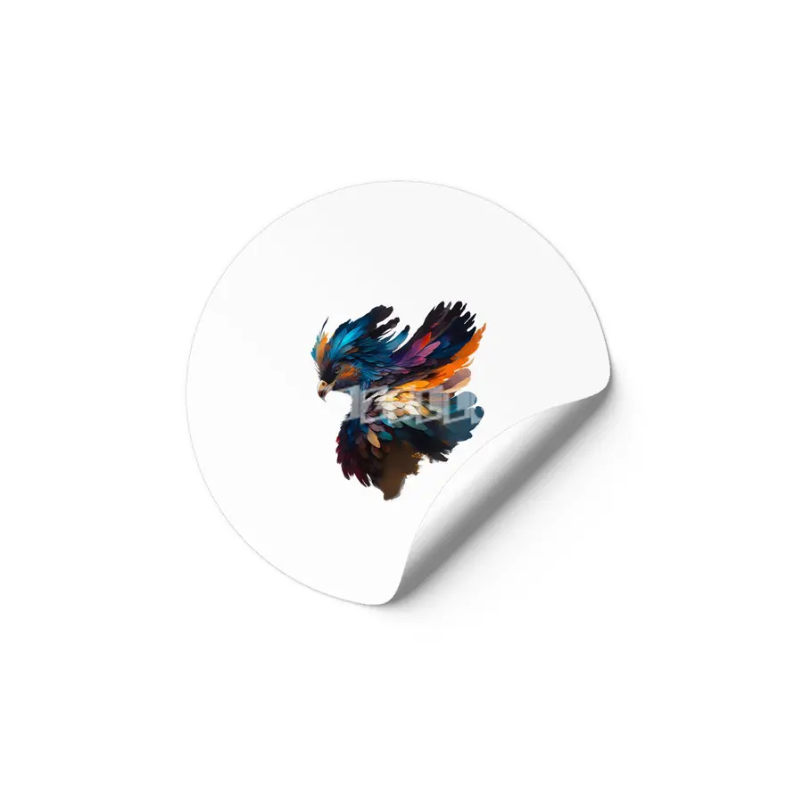 colorful bird Etiket
