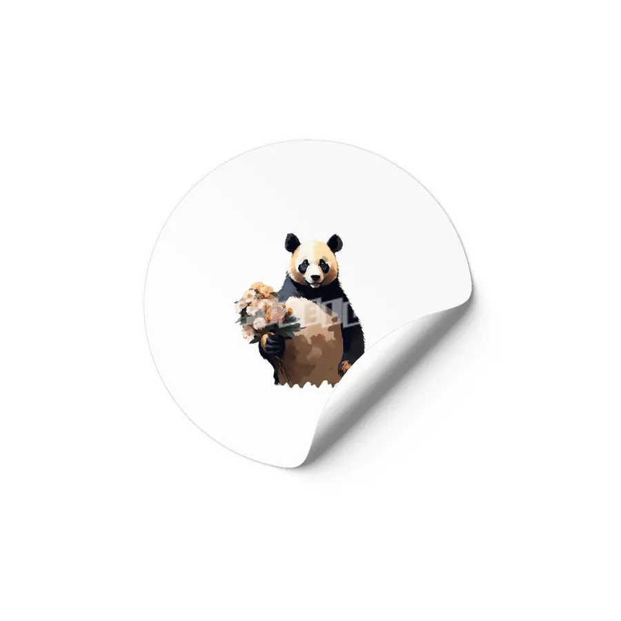 panda loves you Etiket