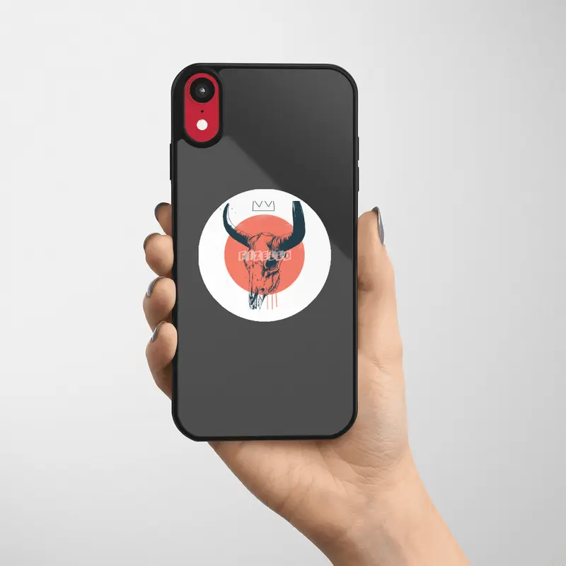 Bull Skull Etiket