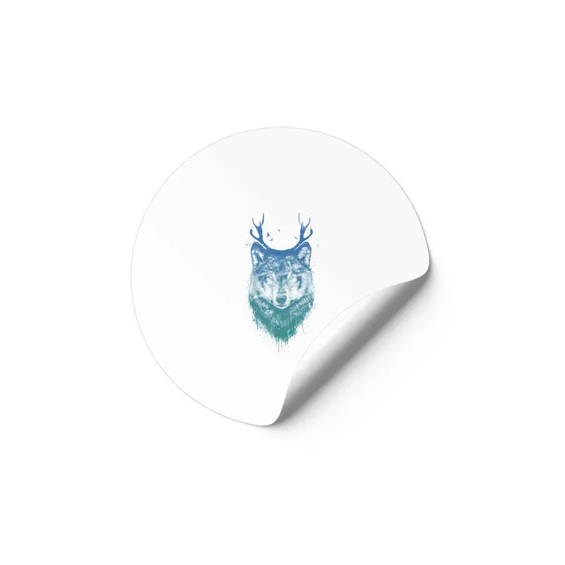 Deer wolf Etiket