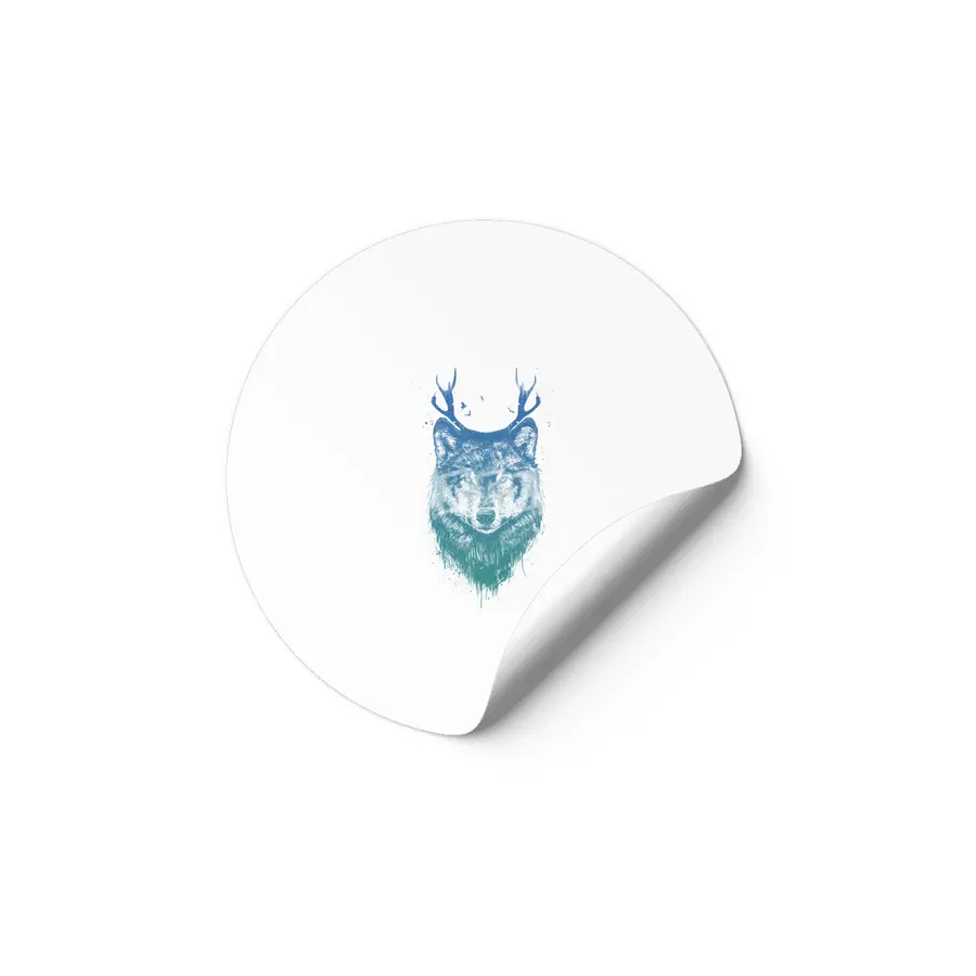 Deer wolf Etiket