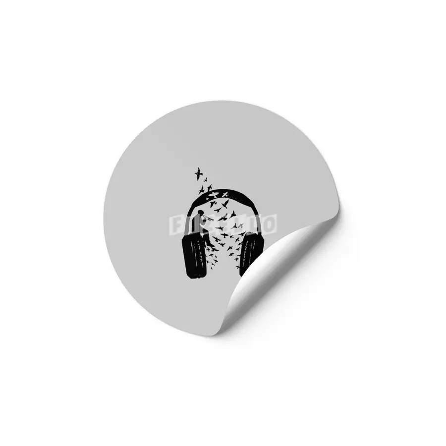 Headphone Bugle Etiket