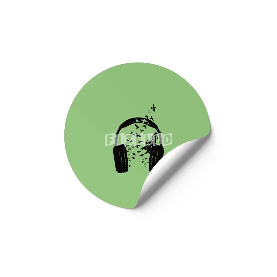 Headphone Double Bass Etiket