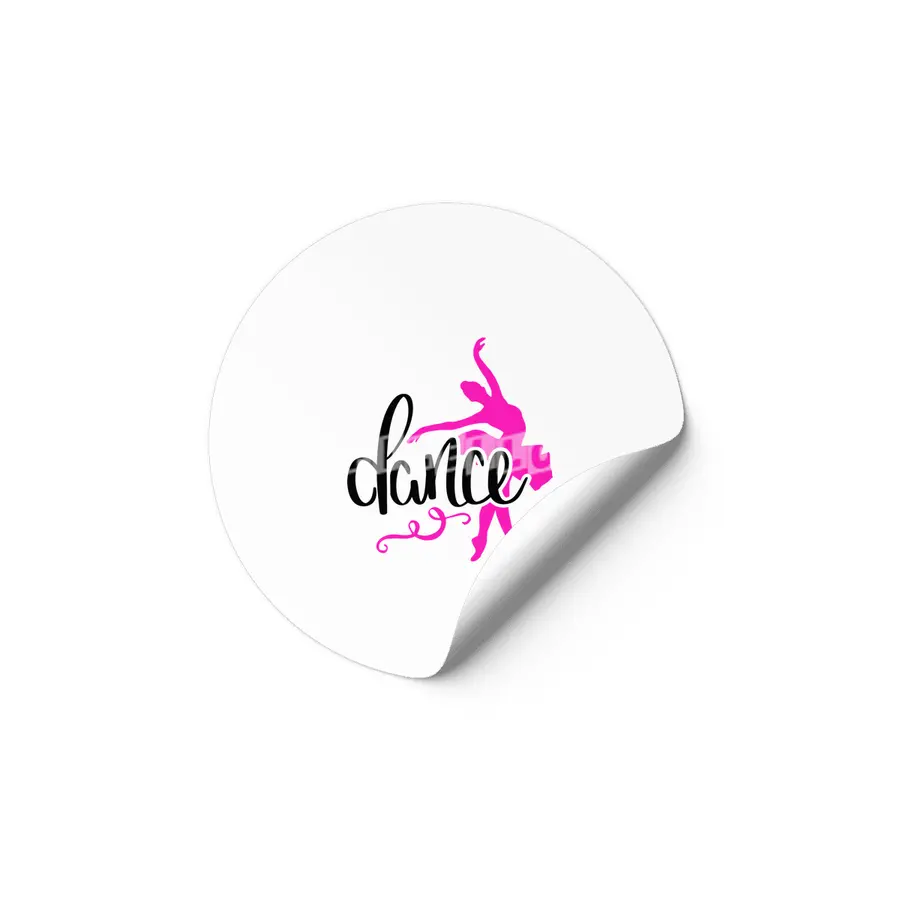 Ballet Dance Dancer Dancer Ballerina Gift Etiket