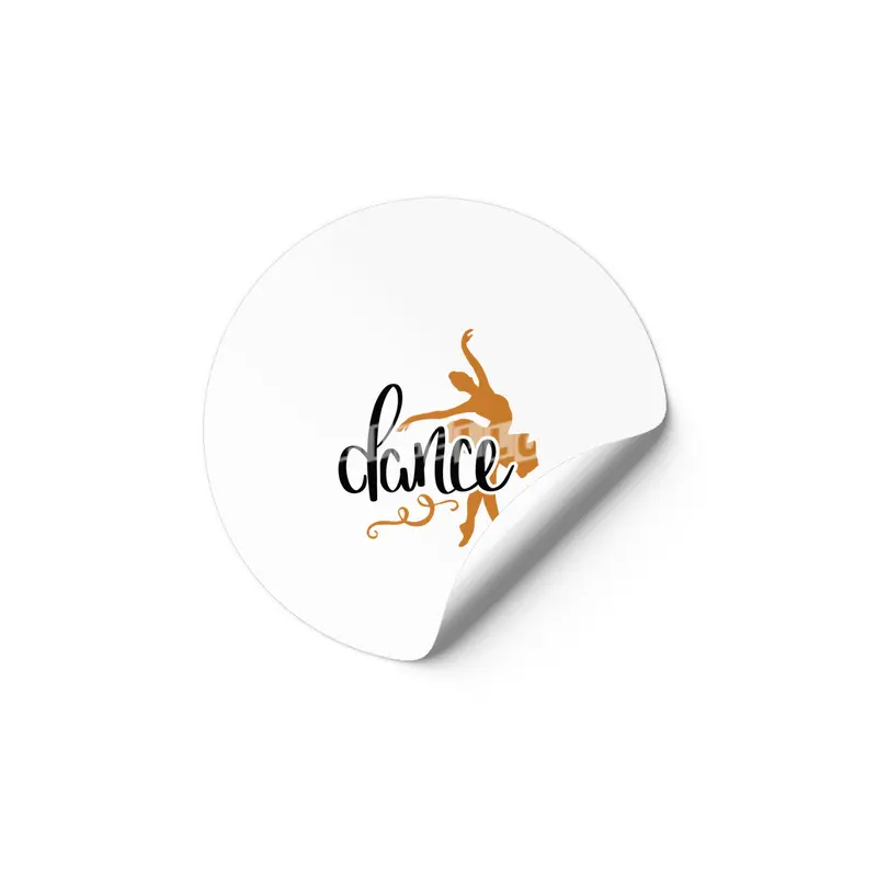 Ballet Dance Dancer Dancer Ballerina Gift Etiket