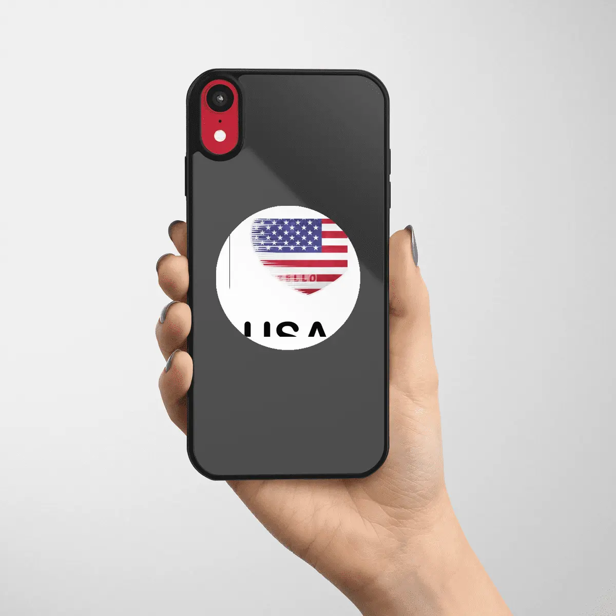 I Love America USA, My Home, My Country Etiket