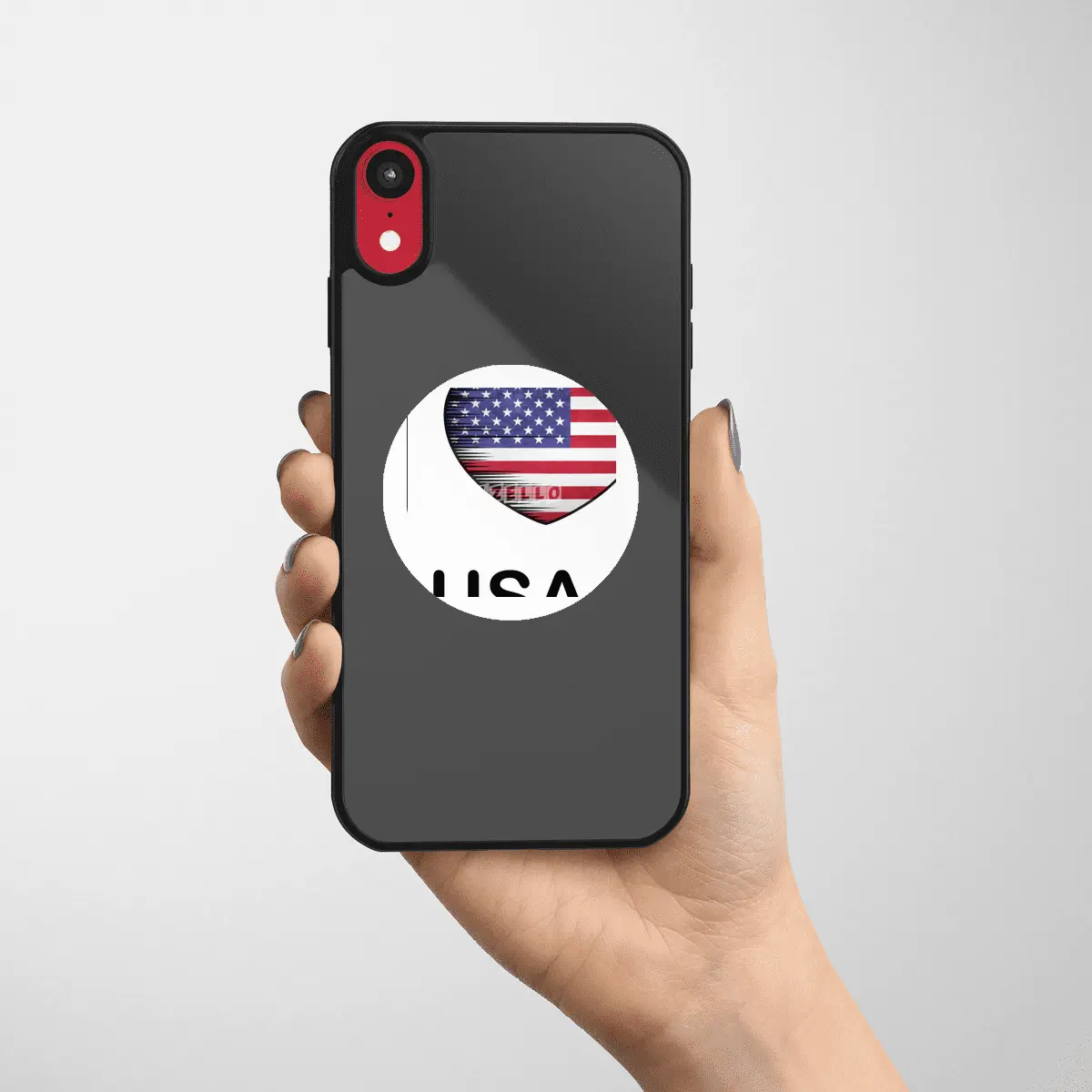 I Love America USA, My Home, My Country Etiket
