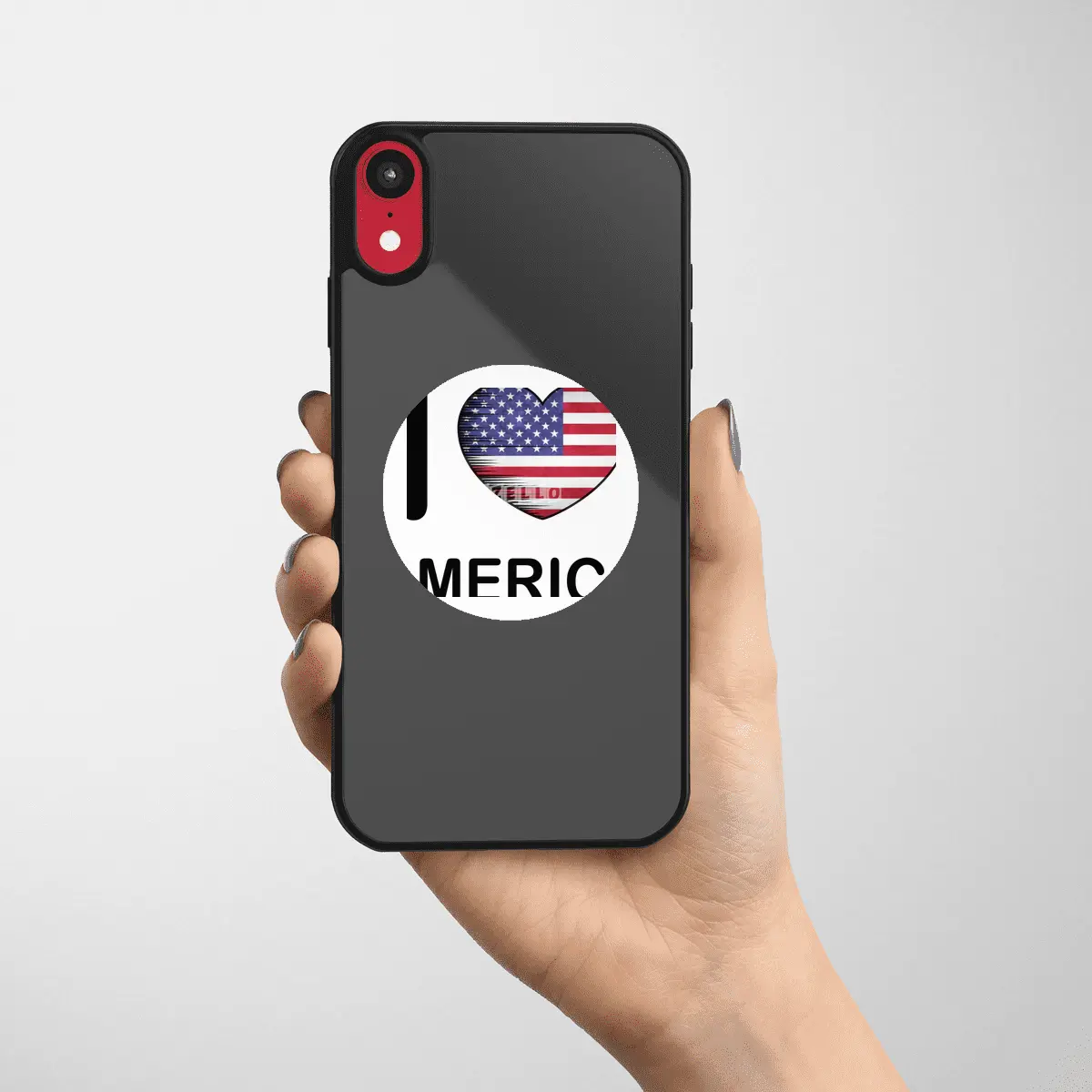 I Love America USA, My Home, My Country Etiket